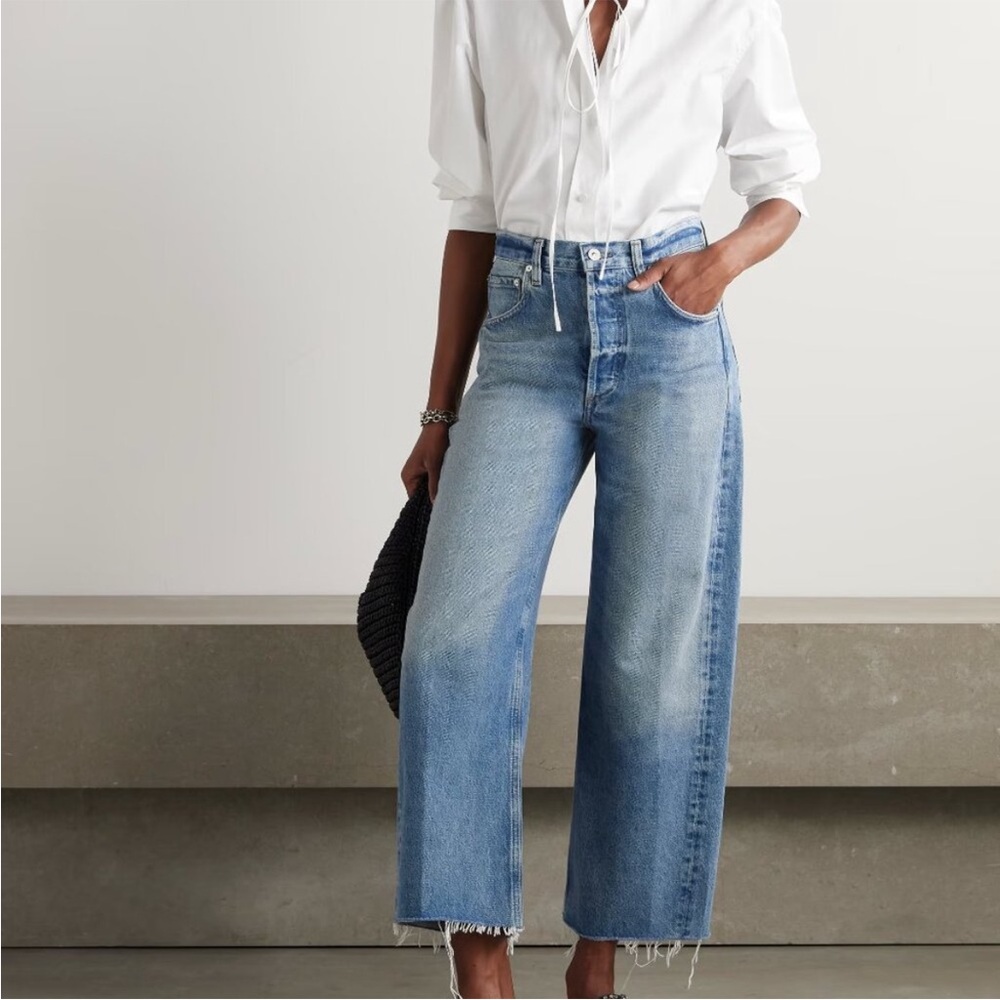 Citizens of Humanity Ayla Raw Hem Crop In Doheny